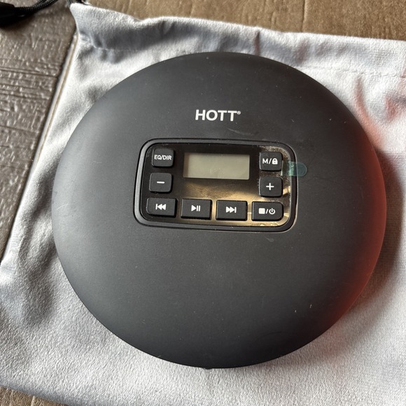 HOTT CD204 Portable CD Player Personal Compact CD Player - Picture 2 of 11